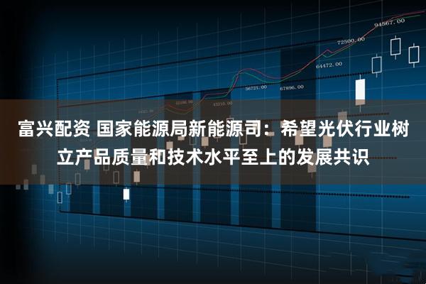富兴配资 国家能源局新能源司:希望光伏行业树立产品质量和技术水平至上的发展共识