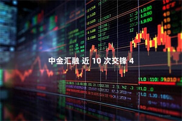 中金汇融 近 10 次交锋 4